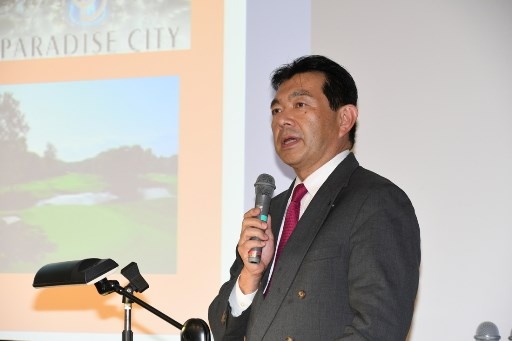 Mr. Kenji Matsubara, President & COO, Sega Games