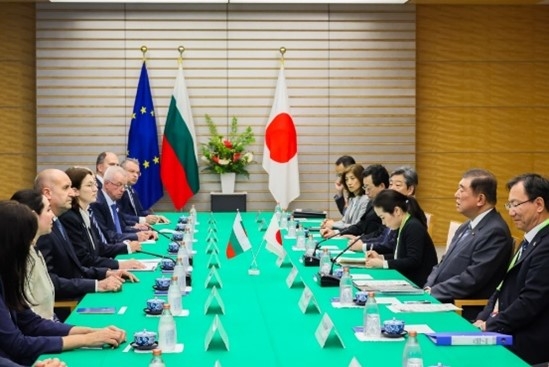 ラデフ大統領夫妻の訪日