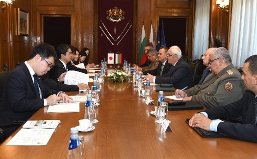 Посещение на японския парламентарен заместник-министър на отбраната Йозо Канеко в България