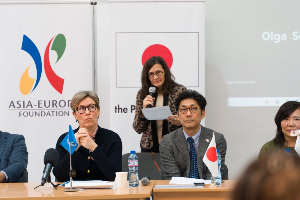 日本政府、ASEF、WHOによるブルガリア保険セクターへの支援