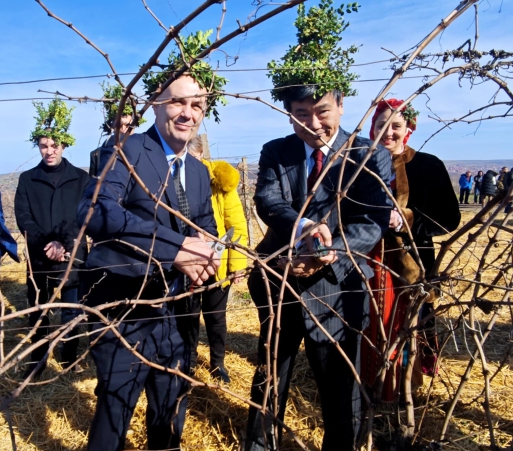 鷲見大使によるプレヴェン市訪問