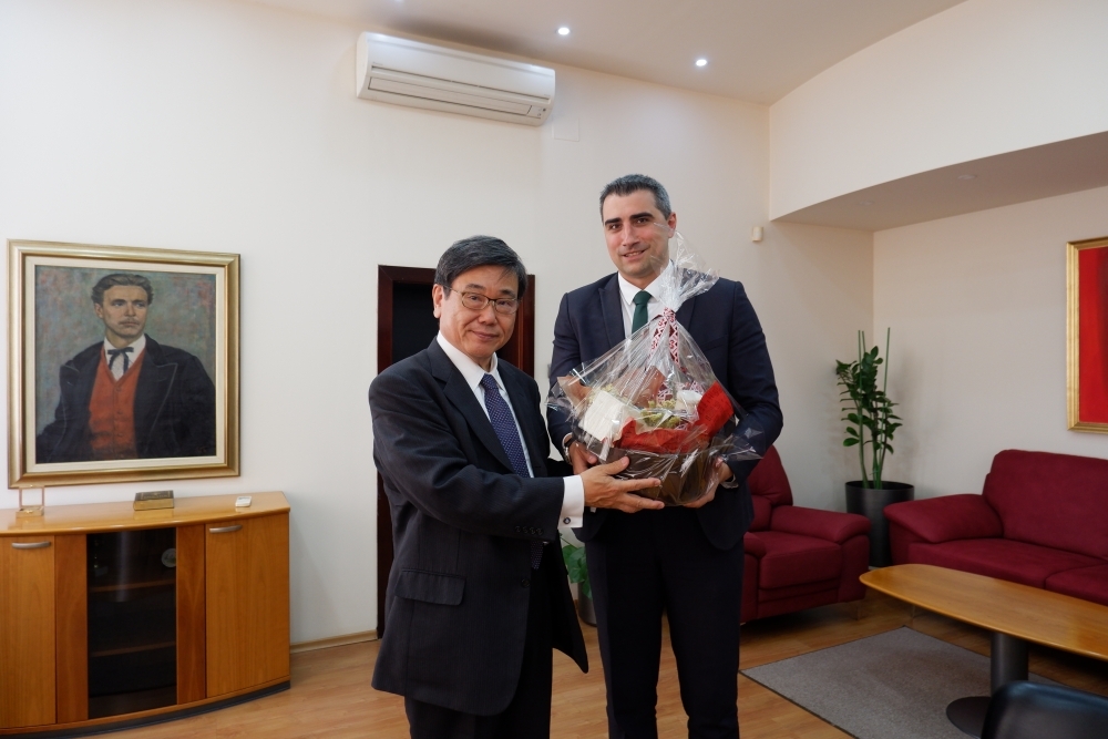 Посещение на посланик Суми в Пазарджик